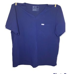 Set of mens figs scrubs size XL navy blue